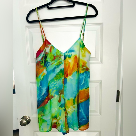 Show Me Your Mumu Vibrant Boho Vacation Rascal Romper in Santa Fe Sister- XS - Picture 3 of 9